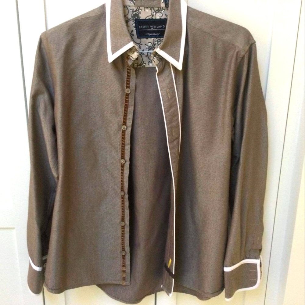 Scott Weiland The Collection Button Down Shirt